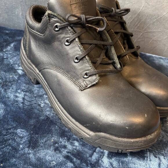 Timberland Pro 26 Powerboots Work Boots Sz 11.5 Titan Safety Toe Rugged Workwear - Picture 4 of 16